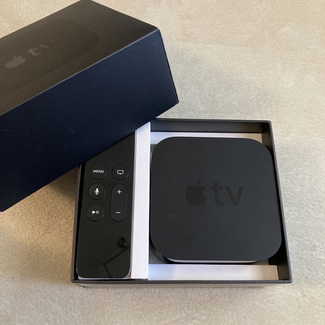 Apple(アップル)のAPPLE TV 4K 64GB A1652 箱あり美品　スティック スマホ/家電/カメラのテレビ/映像機器(その他)の商品写真