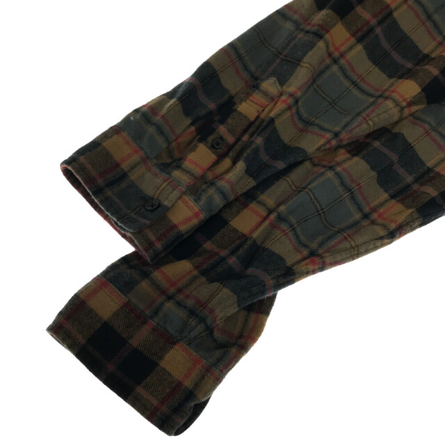 Supreme(シュプリーム)のSUPREME シュプリーム 22AW Plaid Flannel Shirt フランネルシャツ チェック柄長袖シャツ ブラウン メンズのトップス(シャツ)の商品写真