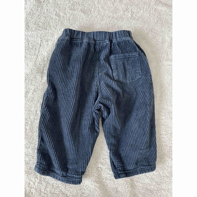 ZARA KIDS(ザラキッズ)の90cm zarababy コーデュロイパンツ　ネイビー　男の子　女の子 キッズ/ベビー/マタニティのキッズ服男の子用(90cm~)(パンツ/スパッツ)の商品写真