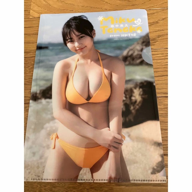 田中美久　クリアファイル エンタメ/ホビーのタレントグッズ(アイドルグッズ)の商品写真