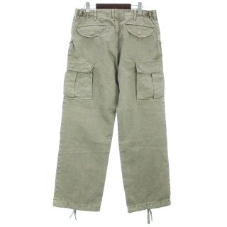 Ron Herman ロンハーマン 2520600091 CROPPED CARGO PANTS ウォッシュ加工 クロップド カーゴ パンツ ネイビー系 XL