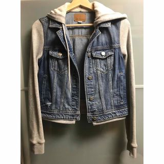 アメリカンイーグル(American Eagle)のアメリカンイーグル　Gジャン　デニムジャケット　おしゃれ　us xs 値下げ中(Gジャン/デニムジャケット)