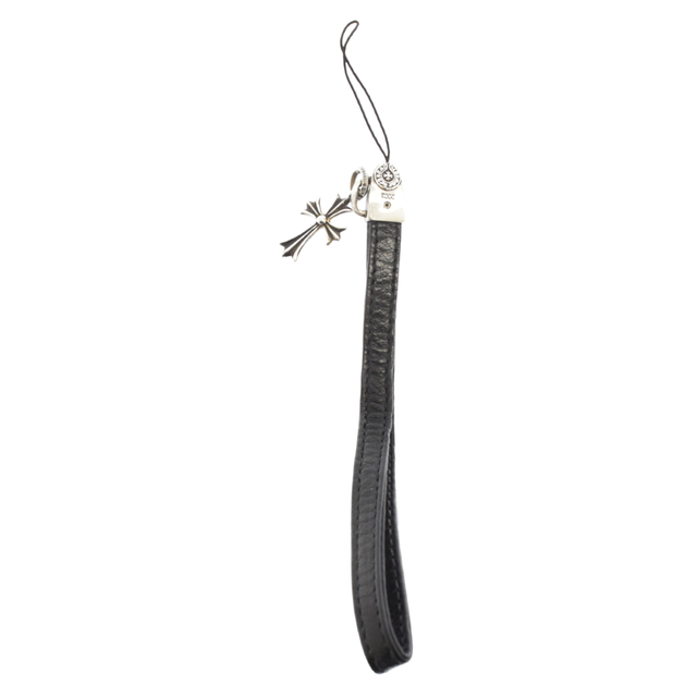 CHROME HEARTS クロムハーツ タイニーCHクロスチャームレザー