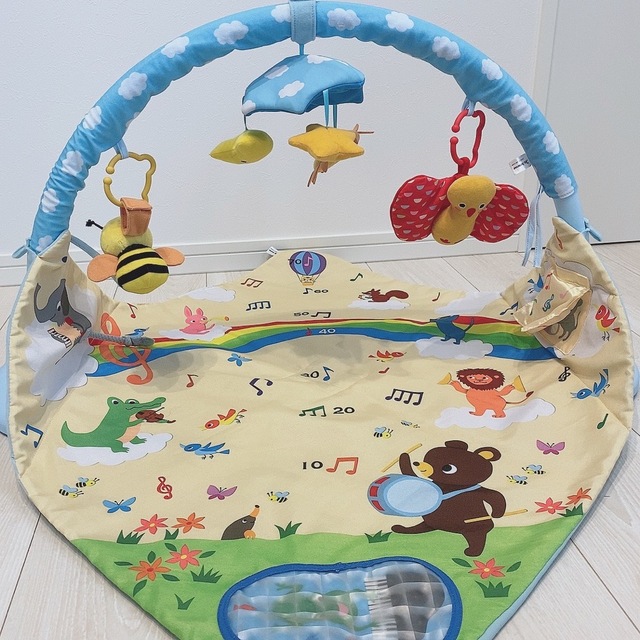 こどもチャレンジぷち しまじろう ベビージム プレイジム キッズ/ベビー/マタニティのおもちゃ(ベビージム)の商品写真