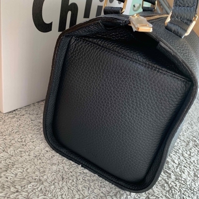 chiiiibag  ボストン　Black ゴールド金具