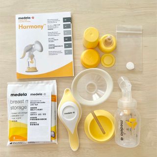 メデラ(medela)のmedela メデラ　搾乳機　手動　母乳保存バッグ(哺乳ビン)