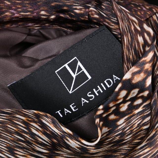 TAE ASHIDA シルク プリント ドレス ワンピース レディースのワンピース(その他)の商品写真