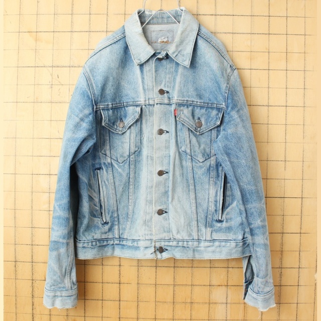 90s USA Levis 70506デニムジャケット42相当ポケット ss12