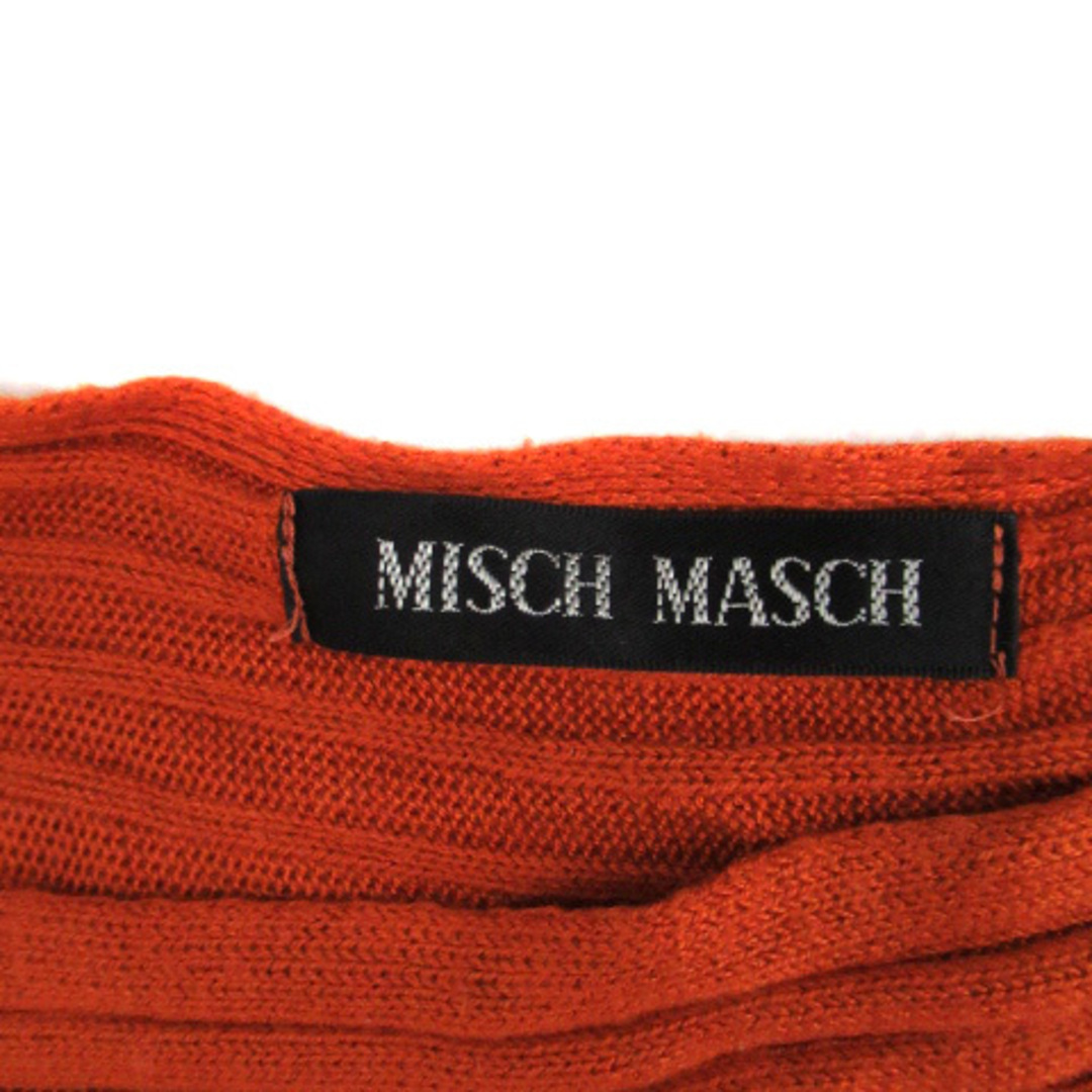 MISCH MASCH(ミッシュマッシュ)のミッシュマッシュ ニット セーター リブ ドルマンスリーブ オレンジ ■MO レディースのトップス(ニット/セーター)の商品写真