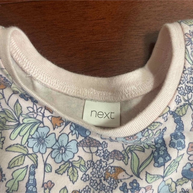 NEXT(ネクスト)のnext ピンクワンピース　12-18mths  86㎝ キッズ/ベビー/マタニティのベビー服(~85cm)(ワンピース)の商品写真