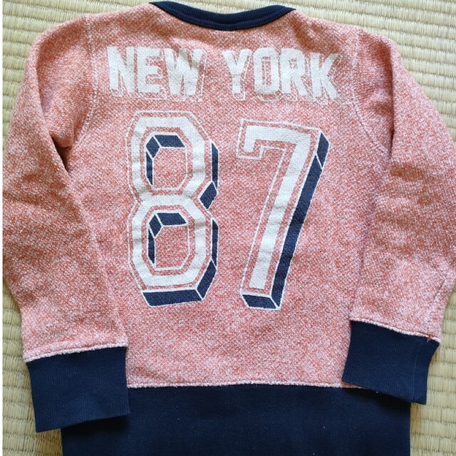 男の子120cmトレーナー キッズ/ベビー/マタニティのキッズ服男の子用(90cm~)(Tシャツ/カットソー)の商品写真