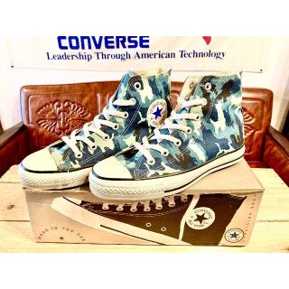 コンバース(CONVERSE)の★90s!USA!コンバース オールスター カモフラ デッド 迷彩 205★(スニーカー)