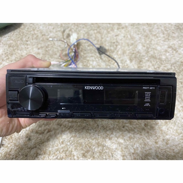 KENWOOD(ケンウッド)のKENWOOD オーディオ RDT-211 自動車/バイクの自動車(カーオーディオ)の商品写真