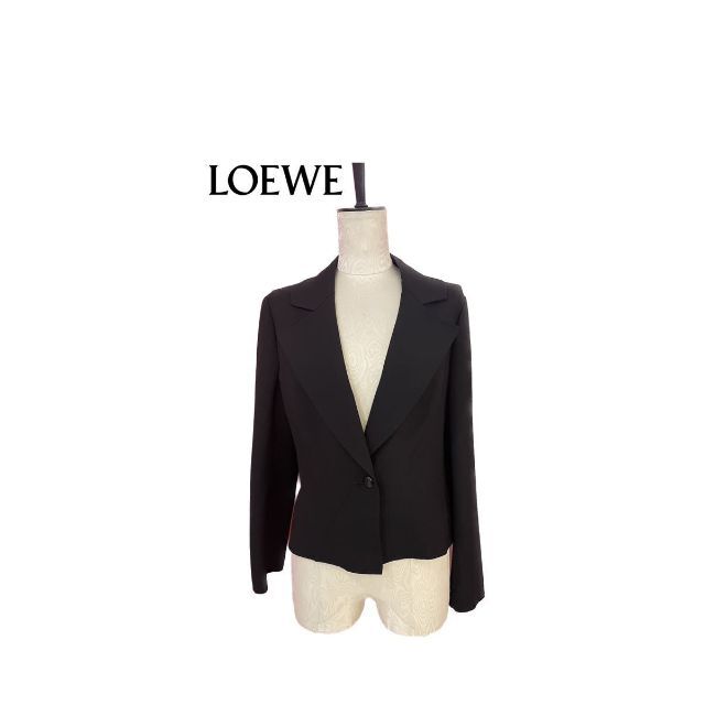 LOEWE(ロエベ)の186497 LOEWE ロエベ テーラードジャケット ショート丈 ジャケット  レディースのジャケット/アウター(テーラードジャケット)の商品写真