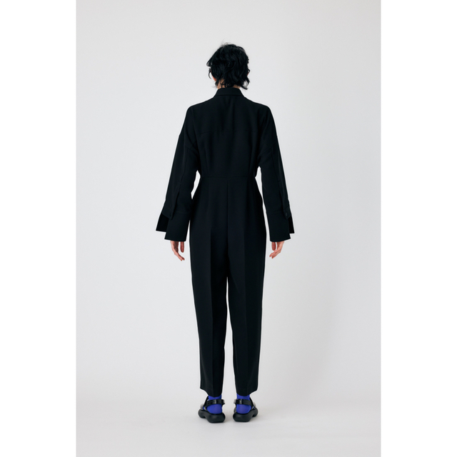 ENFOLD - ENFOLD SKIPPER ALL-IN-ONE ブラック オールインワンの ENFOLD - ENFOLD SKIPPER ALL-IN-ONE ブラック オールインワンの