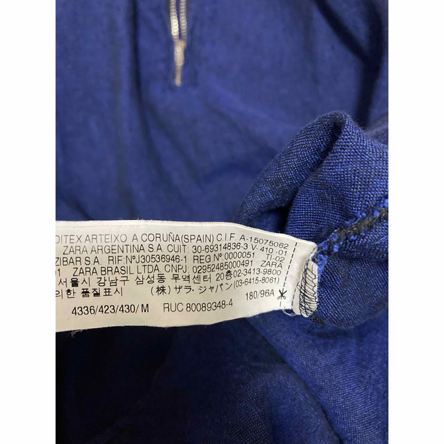 ZARA(ザラ)のZARA MAN リネン　トップス メンズのトップス(Tシャツ/カットソー(半袖/袖なし))の商品写真