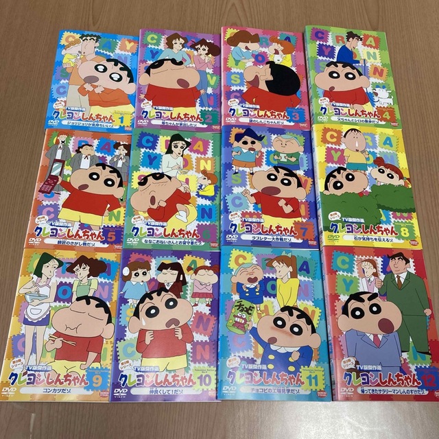 クレヨンしんちゃん　第9期シリーズTV版傑作選　全12巻　 DVD