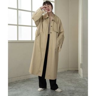 カスタネ(Kastane)のamiur wide sleeve trench coat (トレンチコート)