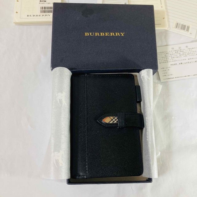 BURBERRY(バーバリー)のBURBERRY バーバリー　リベラシリーズ　システム手帳　ミニシャーペン付 メンズのファッション小物(手帳)の商品写真