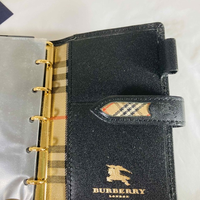 BURBERRY(バーバリー)のBURBERRY バーバリー　リベラシリーズ　システム手帳　ミニシャーペン付 メンズのファッション小物(手帳)の商品写真