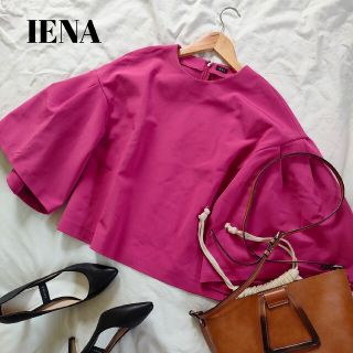 イエナ(IENA)の美品♡IENA　　ボリューム袖　トップス(カットソー(長袖/七分))