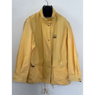 バーバリー(BURBERRY)のBURBERRY オールドバーバリー ブルゾン コート イエロー 90's(ブルゾン)