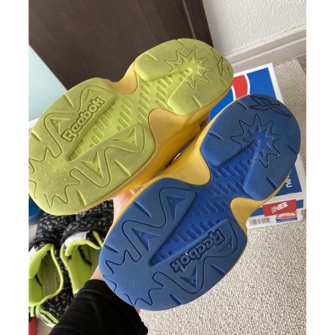 Reebok(リーボック)のミニオン　リーボック　キッズ　スニーカー キッズ/ベビー/マタニティのキッズ靴/シューズ(15cm~)(スニーカー)の商品写真