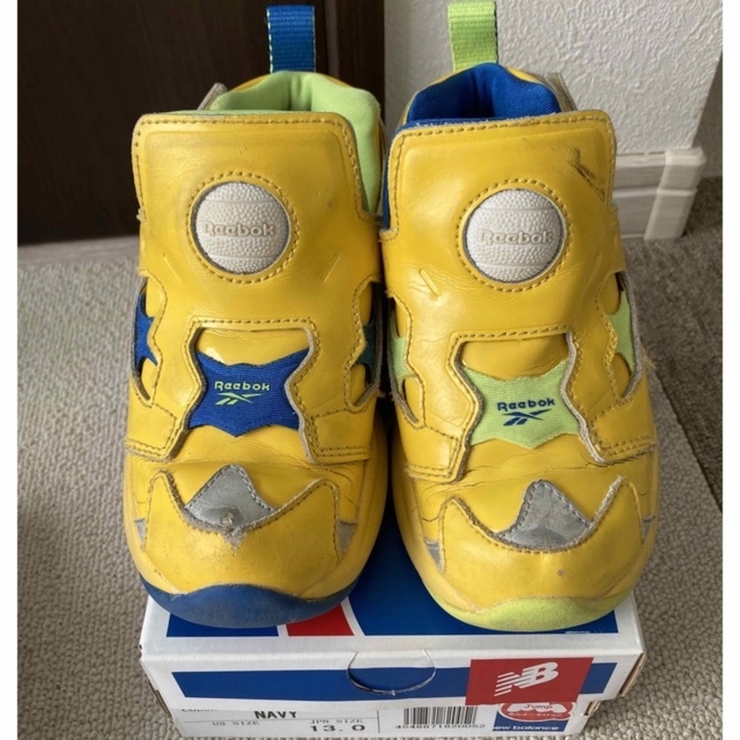 Reebok(リーボック)のミニオン　リーボック　キッズ　スニーカー キッズ/ベビー/マタニティのキッズ靴/シューズ(15cm~)(スニーカー)の商品写真