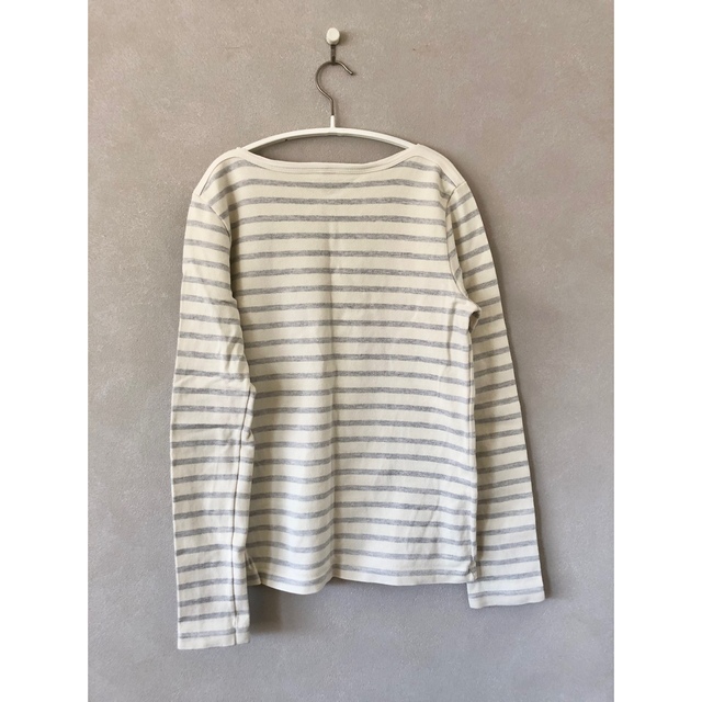 PETIT BATEAU(プチバトー)のプティバトー　長袖ボーダーカットソー　152 12歳　 キッズ/ベビー/マタニティのキッズ服女の子用(90cm~)(Tシャツ/カットソー)の商品写真