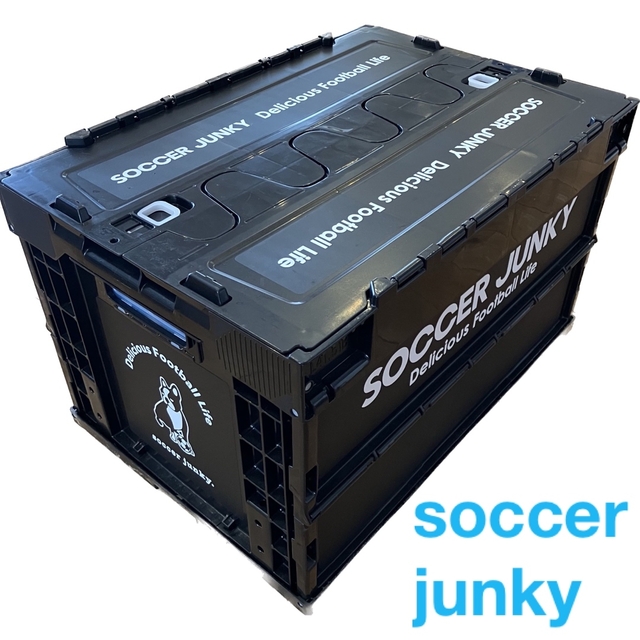 【値下げ中】未使用品✨Soccer Junky 宝箱+3 コンテナ(ブラック)