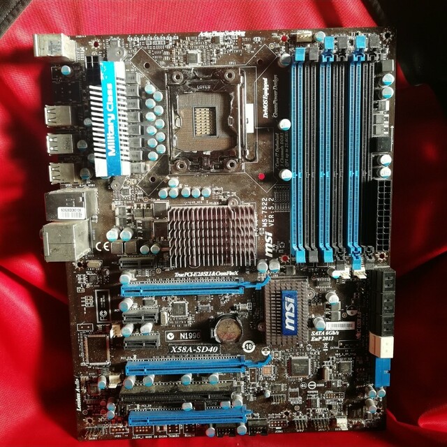 絶対一番安い マザーボード MSI X58A-SD40 LGA1366 ad-naturam.fr