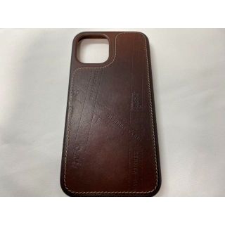 エルメス(Hermes)のエルメス　iPhone12/12PRO　背面ケース　ボルデュック　ブラウン(iPhoneケース)