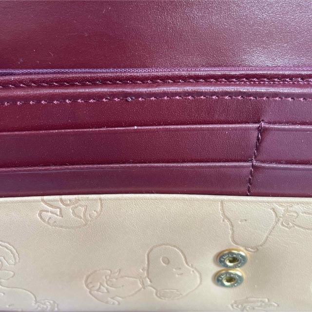SNOOPY - スヌーピー いっしょにお出かけ 高級ヌメ革製長財布の通販 by