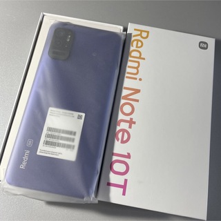 Xiaomi Redmi Note 10T ナイトタイムブルーの通販 by 絵夢's shop 