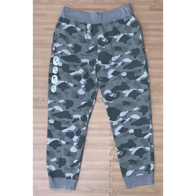 A BATHING APE - ☆激レア☆APE グレー カモ スウェット パンツ L