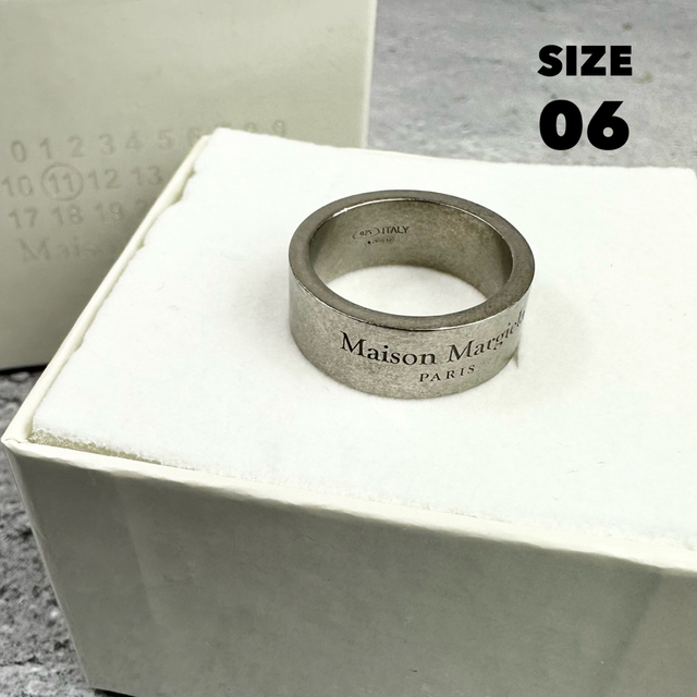 新品 100%本物 Maison Margiela 【06】リング マルジェラ | フリマアプリ ラクマ