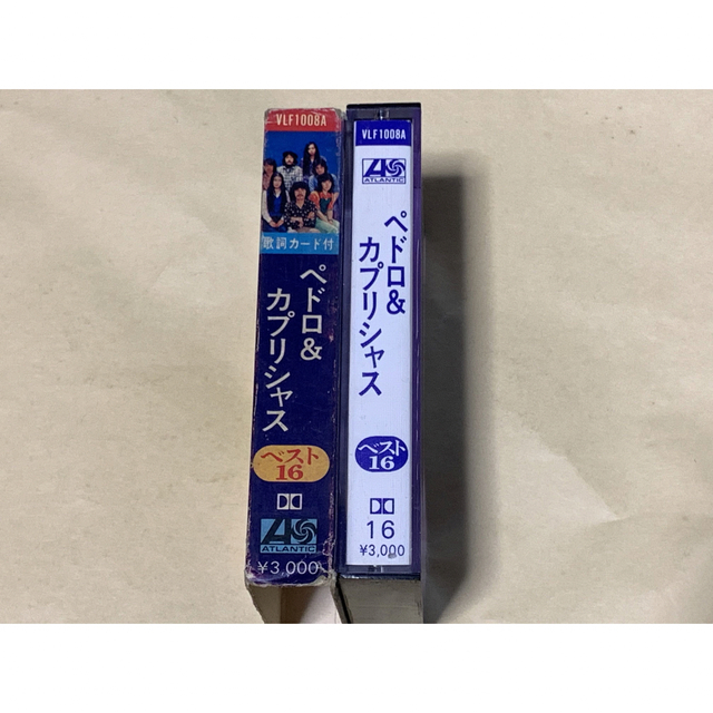 ペドロ&カプリシャス　ベスト16 カセットテープ 3