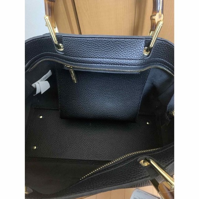 DEUXIEME CLASSE(ドゥーズィエムクラス)のKATIE LOXTON BAMBOO バックストラップ付き2点セット レディースのバッグ(トートバッグ)の商品写真