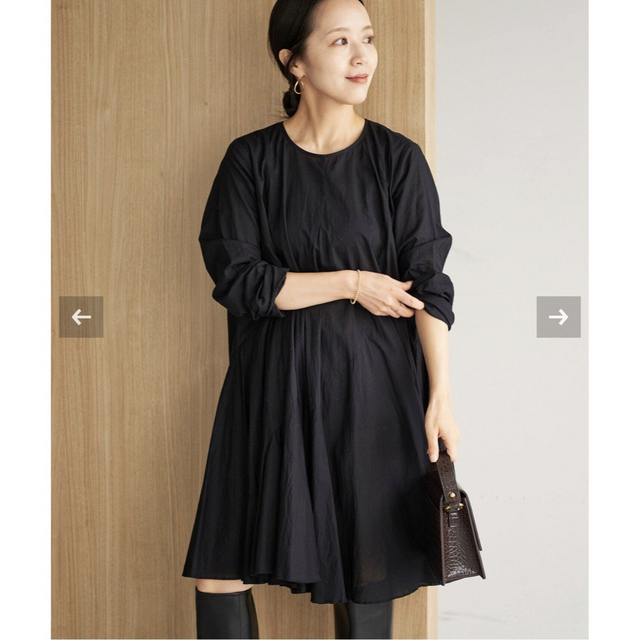 Plage Diagonal Tunic ブラウス　ブラック