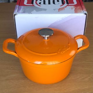 フィスラー(Fissler)のフィスラー　カレンココット　18cm  オレンジ(鍋/フライパン)