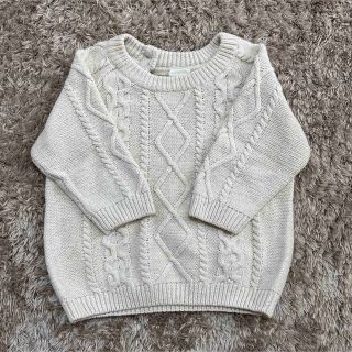 エイチアンドエム(H&M)のH&Mベビー ケーブルニット セーター 68cm 4M 5M 6M(ニット/セーター)