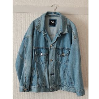 ザラ(ZARA)の【10%OFFセール】デニムジャケット ZARA オーバーサイズ(Gジャン/デニムジャケット)