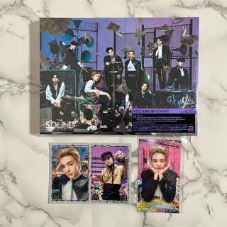 Stray Kids - ヒョンジン / A盤「THE SOUND」+ トレカ + ステッカー