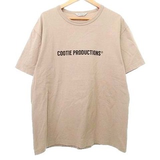 クーティー(COOTIE)のクーティー COOTIE 19SS Tシャツ 半袖 Print L ベージュ(Tシャツ/カットソー(半袖/袖なし))