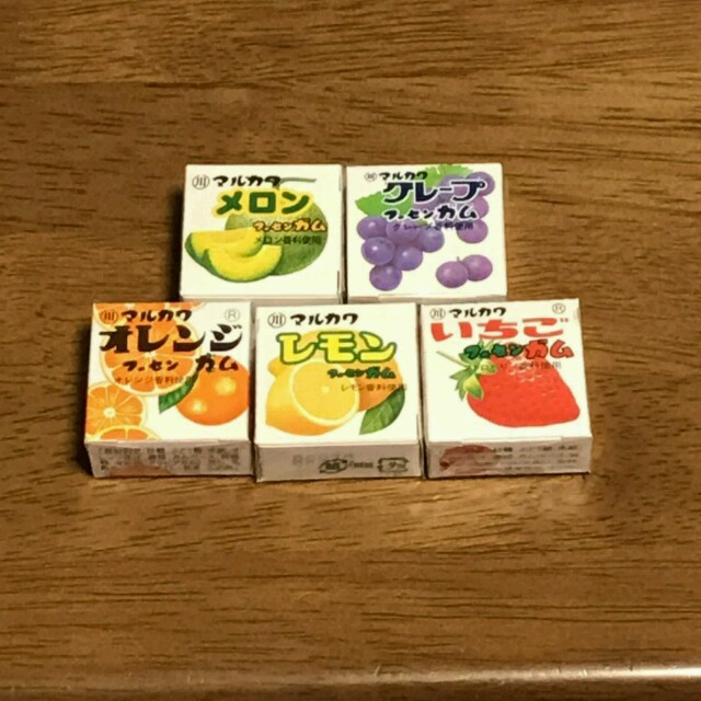 マルカワ フーセンガム5種類25個セット！！ 食品/飲料/酒の食品(菓子/デザート)の商品写真