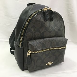 コーチ(COACH)のCOACH コーチ コーチシグネチャー ミニリュック F58315【中古】【004】(バッグパック/リュック)