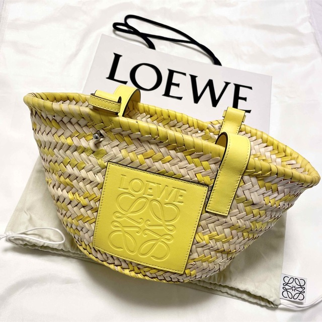 購入特典有り 【新品レア】LOEWE ロエベ かごバッグ basket bag small