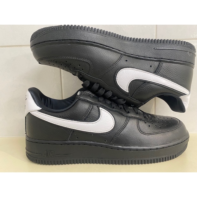 NIKE AIR FORCE 1 LOW RETRO QS 黒×白 US8 新品