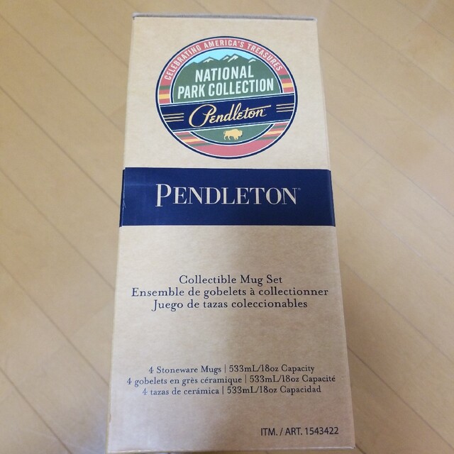 PENDLETON(ペンドルトン)のPENDLETON マグカップ 4種類 セット インテリア/住まい/日用品のキッチン/食器(グラス/カップ)の商品写真