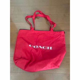 コーチ(COACH)のcoach トート　赤(トートバッグ)